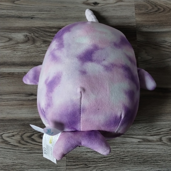 Squishmallows Nabila the Narwhal 8" Animal Stuffed Plush - Picture 3 of 3